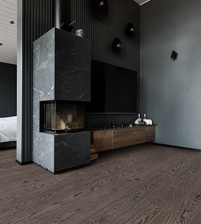 Novafloor 160 Tammi Vintage Clay 1-sauva öljyvahattu & harjattu parketti