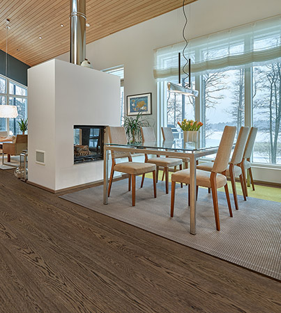 Novafloor 160 Tammi Light Chocolate 1-sauva öljyvahattu & harjattu parketti