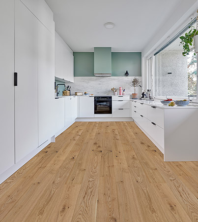 Novafloor PD 200 Tammi Rustic Natural Wood 1-sauva öljyvahattu & harjattu parketti