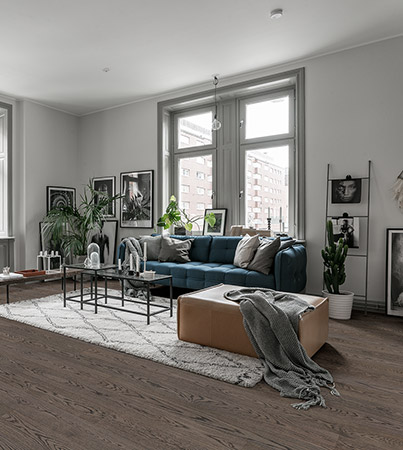 Novafloor 205 Tammi Vintage Clay 1-sauva öljyvahattu & harjattu parketti