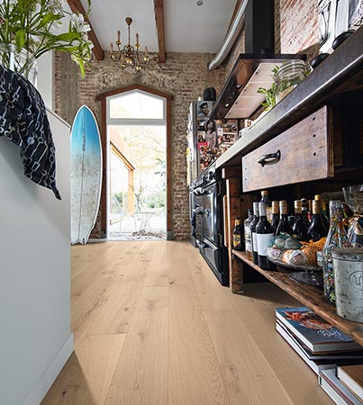 Meister PD 400 Tammi Cream Authentic 1-sauva mattalakattu & harjattu parketti